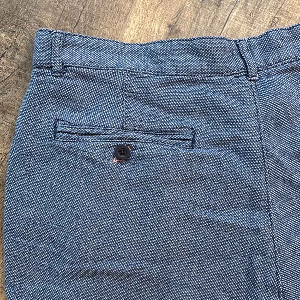 Sperry Men’s Size 36 Twill Blue Flat Front Shorts for Casual Style - Picture 7 of 14